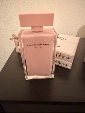Narciso Rodriguez For Her Perfume- Soft Pink Bottle